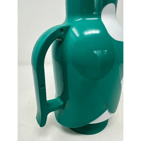 1980s/1990s METROKANE THE PENGUIN THERMAL CARAFE Hot Cold Thermos 1 Quart GREEN - Picture 12 of 12